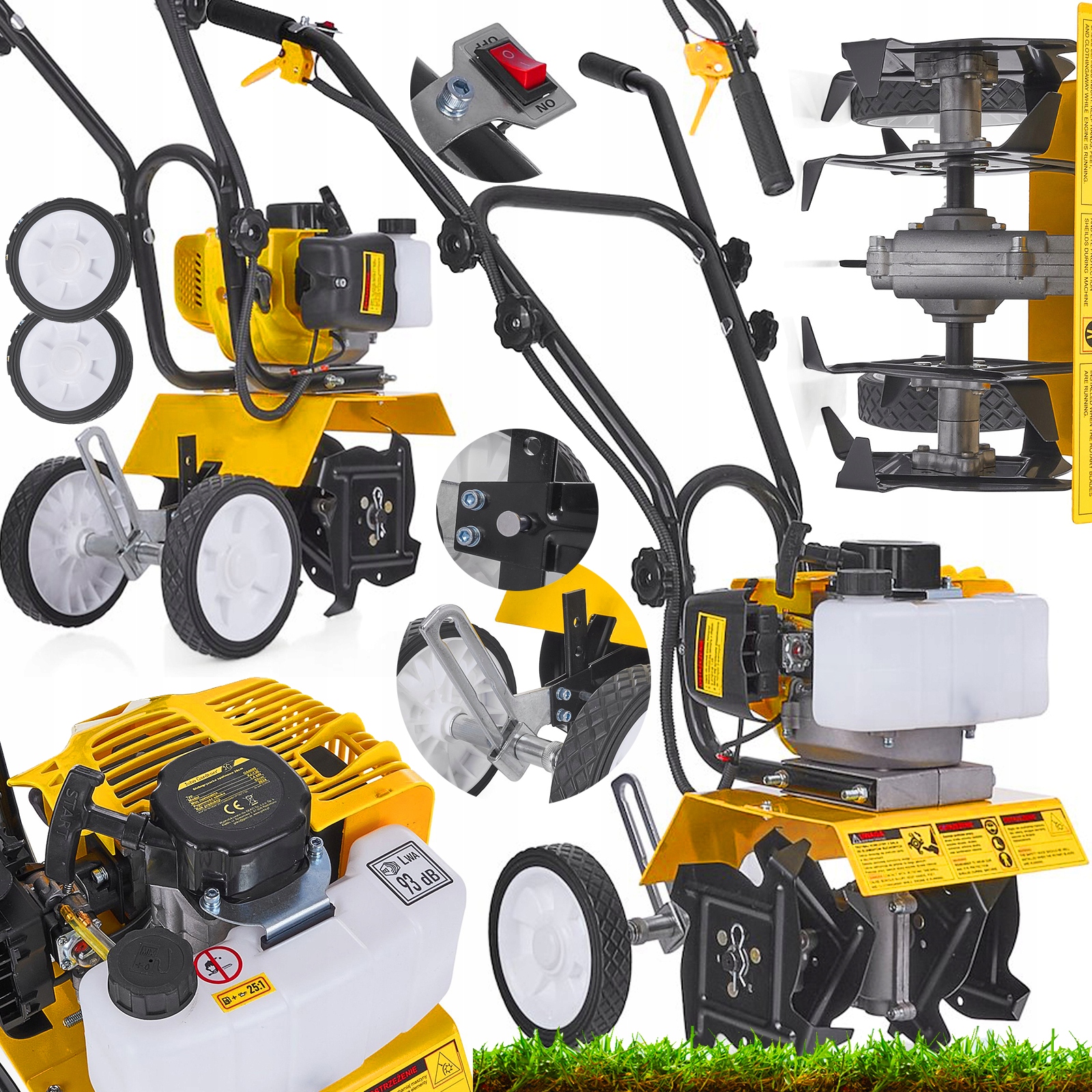 Kultivátor Geko 28 cm 1 W 5,2 HP